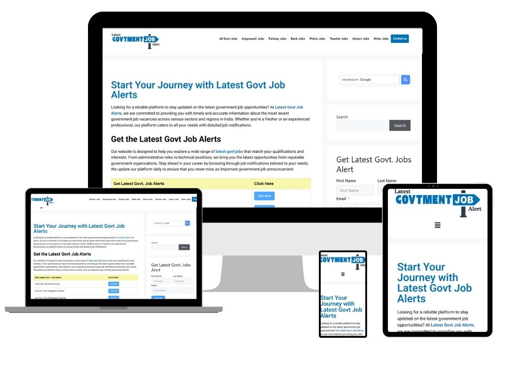 Latest Govt Jobs Alerts